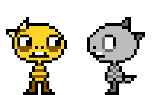 [9664c4] Monster Kid and Gaster Kid