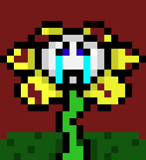 [9664c4] Sad Underfell Flowey
