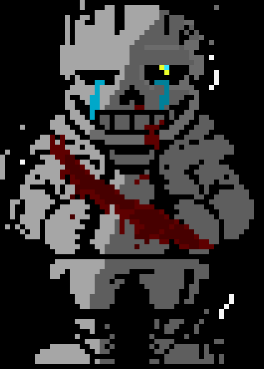 [10cfc4] UNDERTALE BETRAYER - Sans sprite