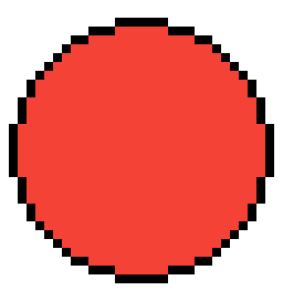 [406f58] Pixel Art Circle 1