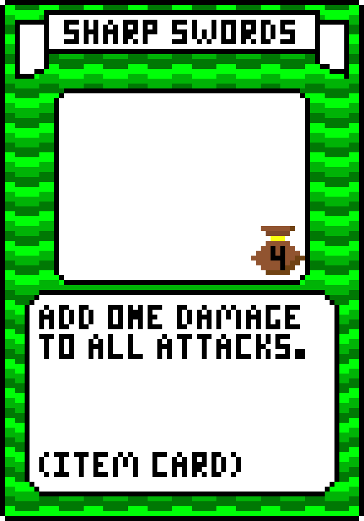 [c3b90f] Forest Sharp Swords Card