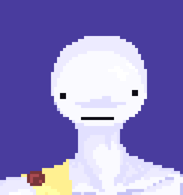 [8c660b] theres nothing interesting about my god he's just funny looking