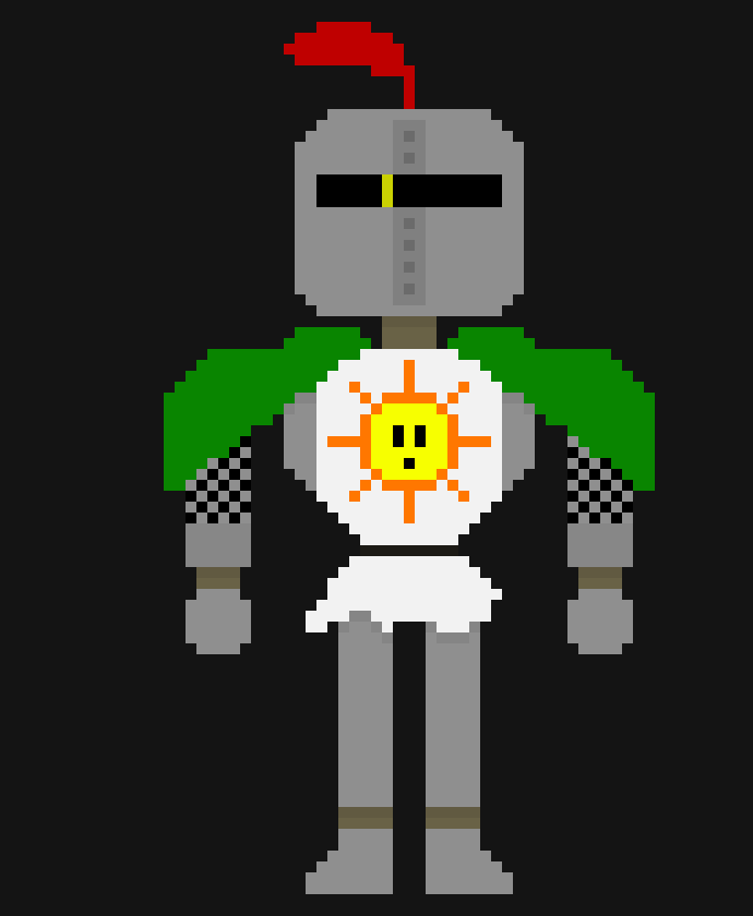 [2fcb16] *He Shines his sword* ....