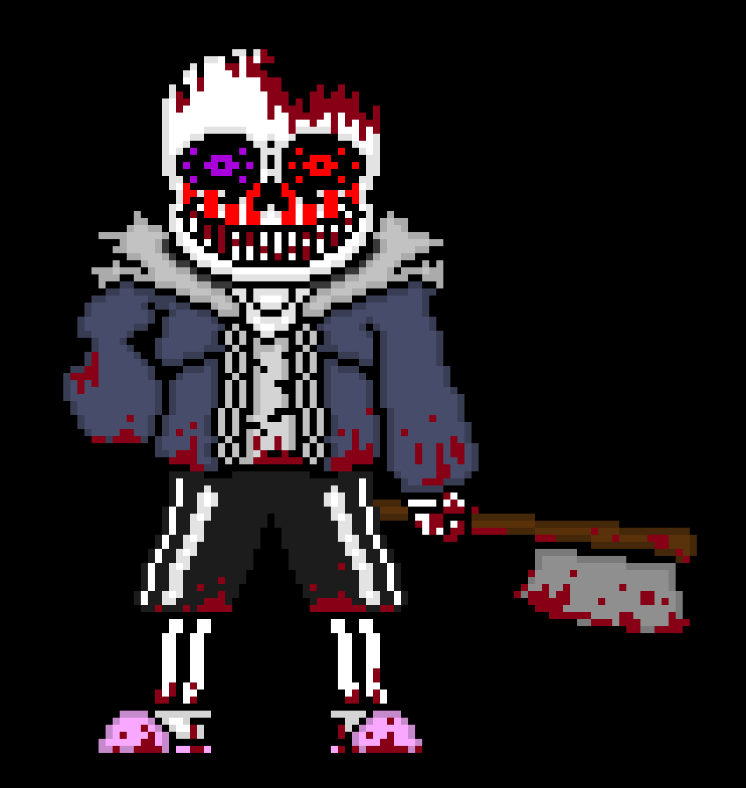 [e8cb42] mine are: 1. entire murder time quintet mainly horror (apart from nightmare cause he cringe) 2. UnderFell 3. dust obsession series 4. Delta (funni bravery sand) 5. Hate sans (the one in hate monger trio)