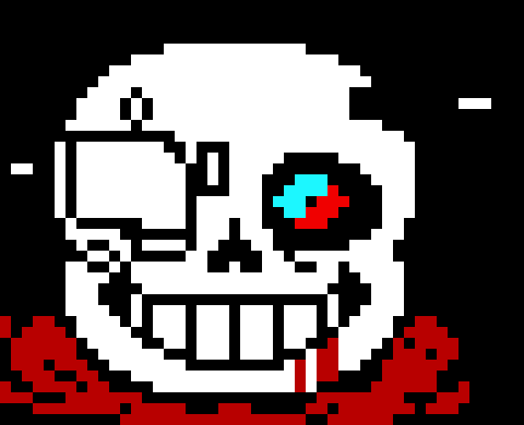 [833b34] [??Sans] *gaster blasts you