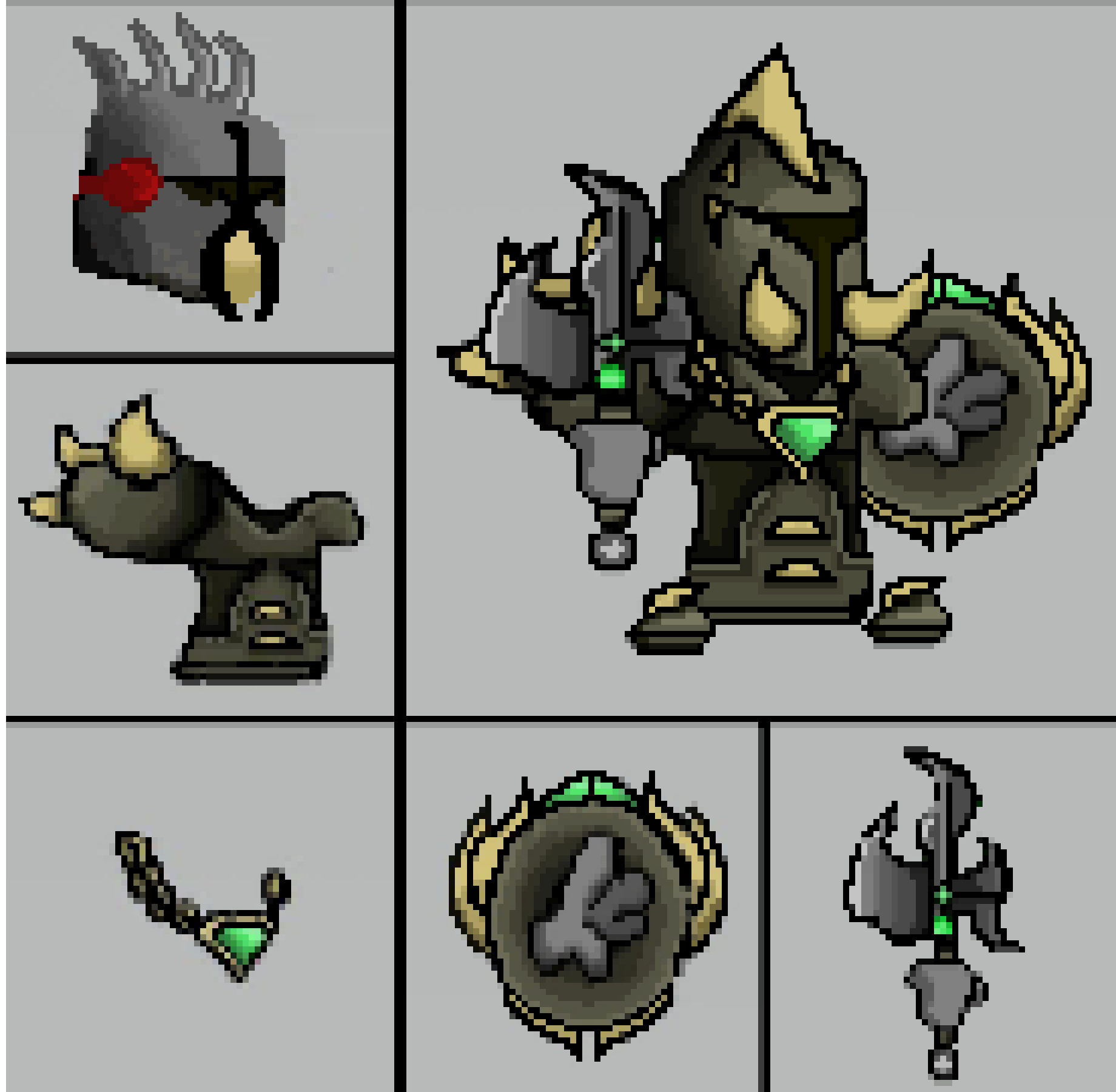 [34ae88] bandos helmet