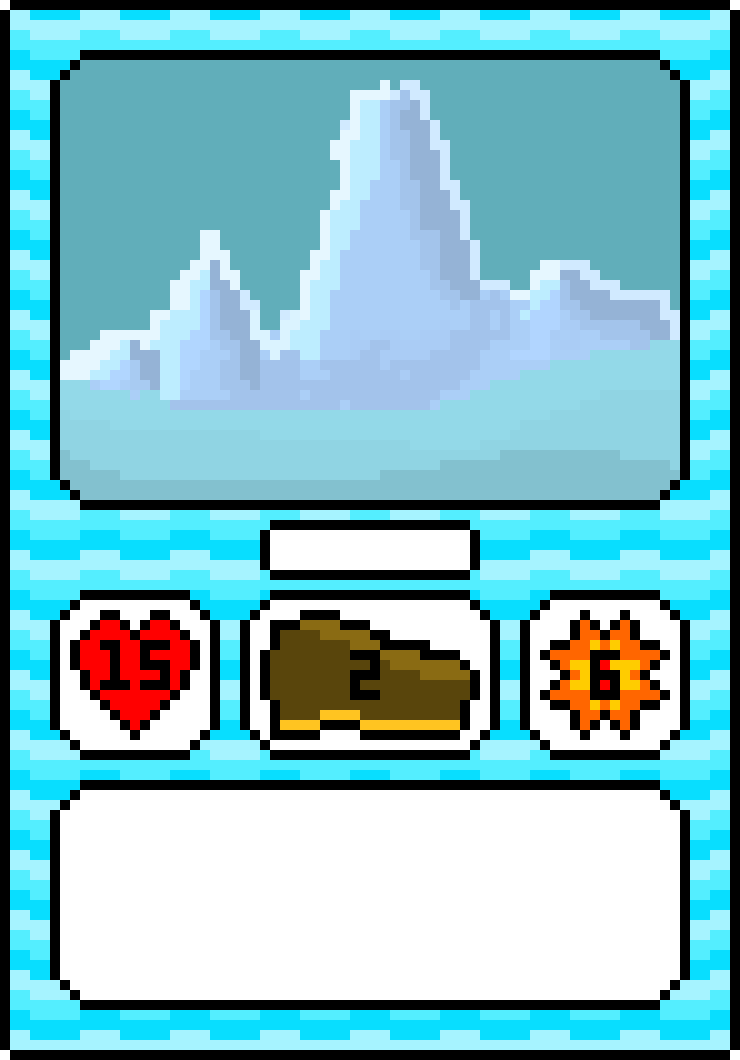 [aca841] Ice Titan Card