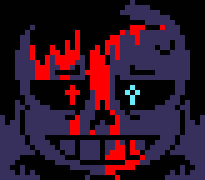 [7ce906] I'll uhh just go. *(Demented uses a shortcut to KC's house.) At least this place isn't as chaotic. -HorrorTale Sans
