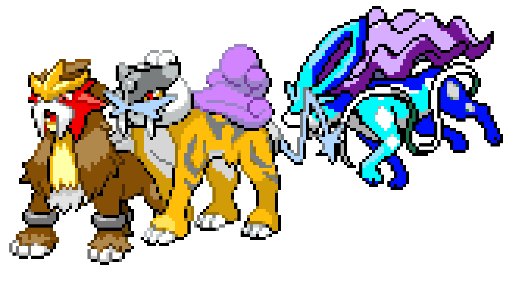 [9664c4] Suicune Raikou Entei