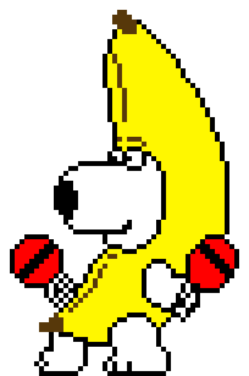 [9664c4] Brian in banana costume