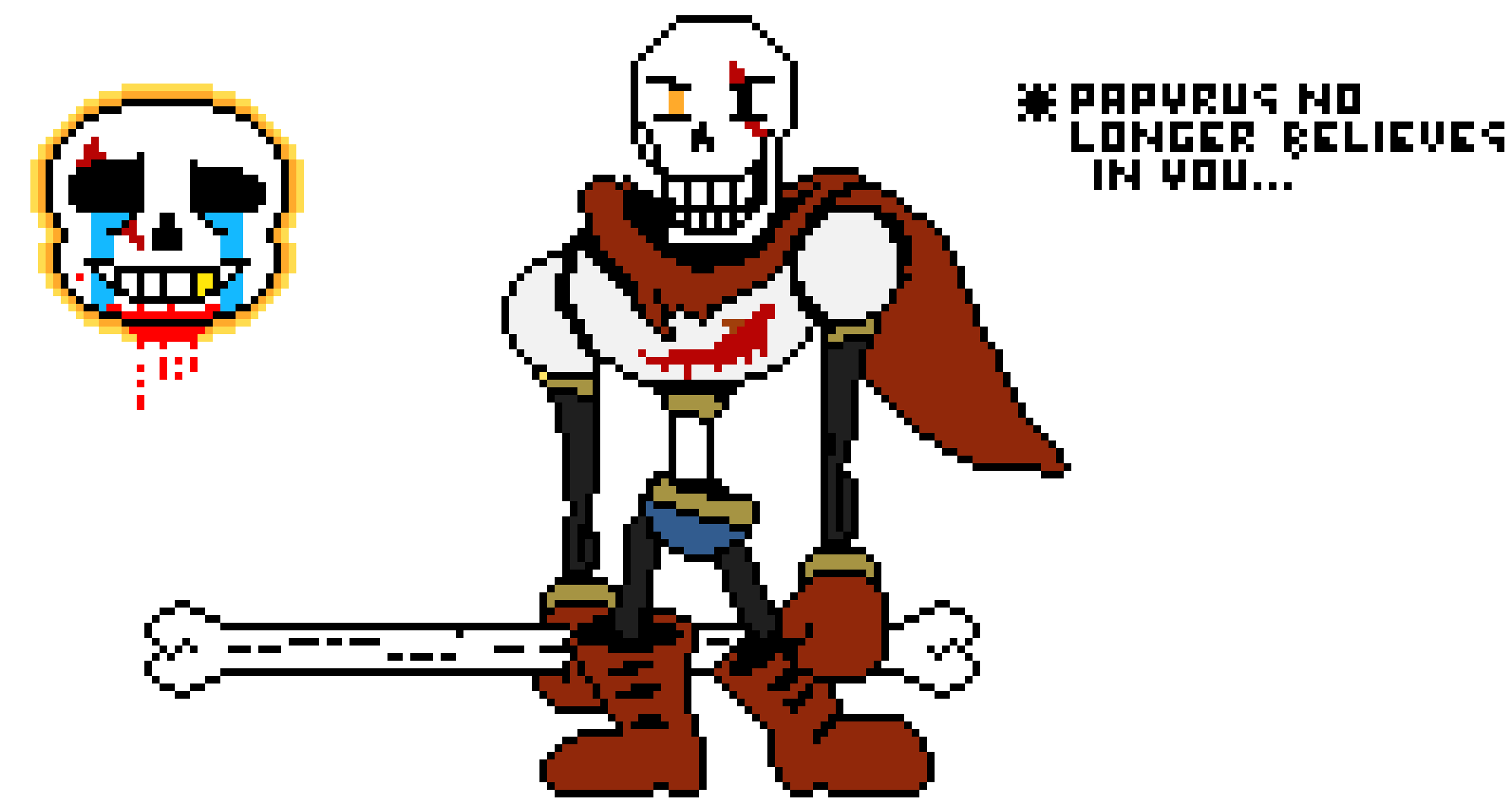 [2269a5] Unknown!Disbelief!Papyrus