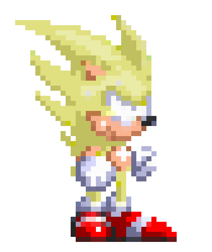 Super Sonic the hedgehog 666 