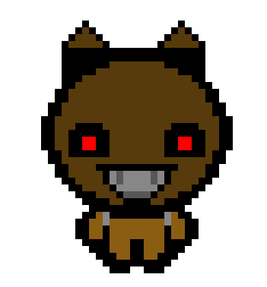 [a74d35] Monster cat as a TBOI Character.