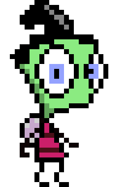 [05b0c1] *He shuffles a bit* GIR! DISTRACTION!