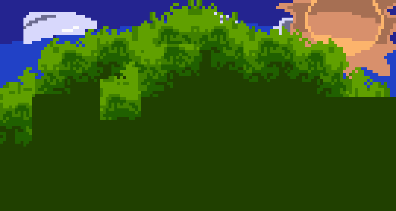 [b7ae32] Green Hill! [Act 1] [Locked Genesis] X33 [Background 2]