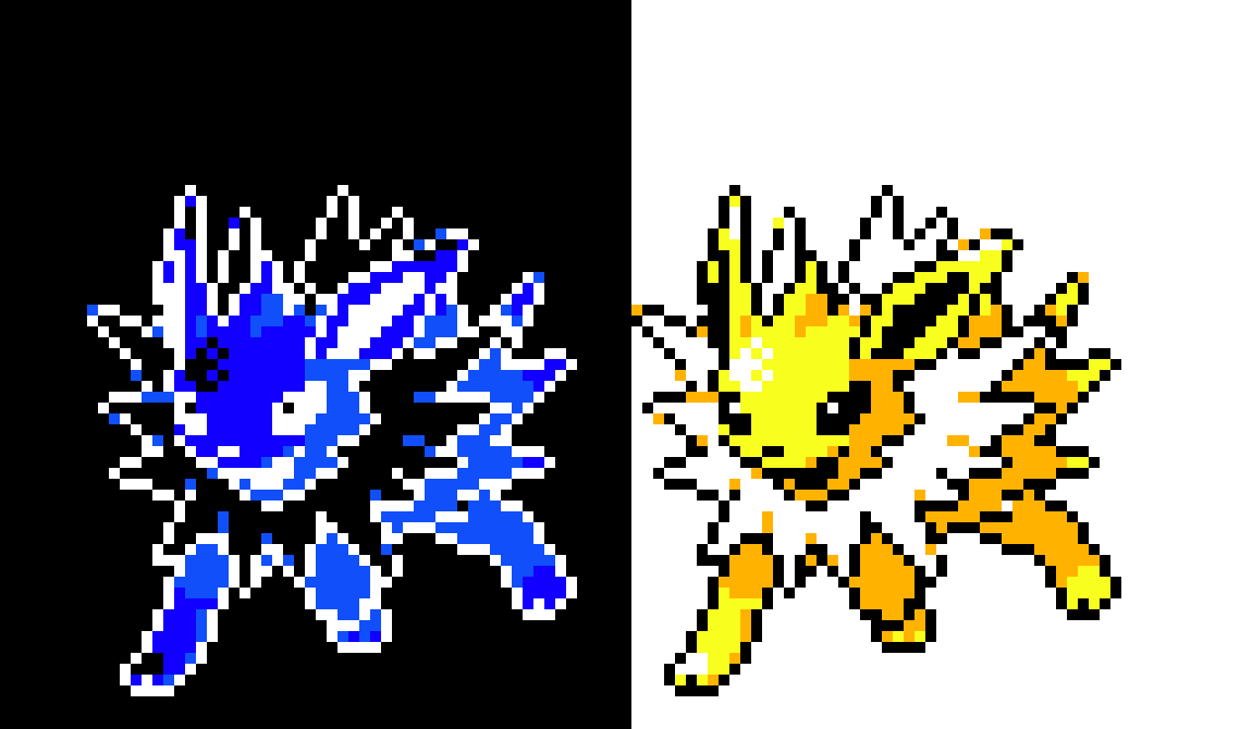 [9664c4] Jolteon (Put in high contrast)