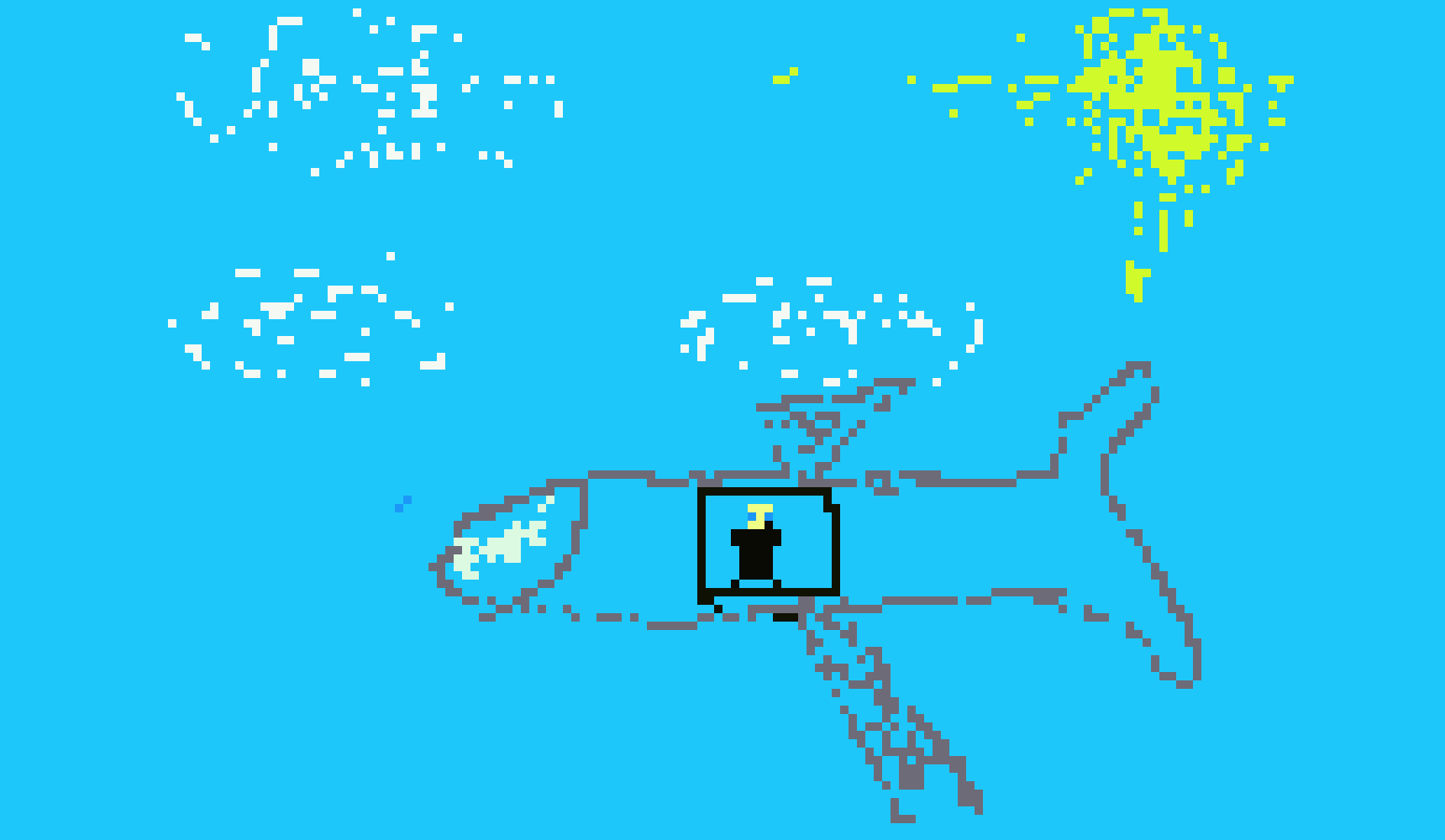 [9664c4] pixel jet.