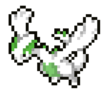 [9664c4] Lugia pixel art (Green)
