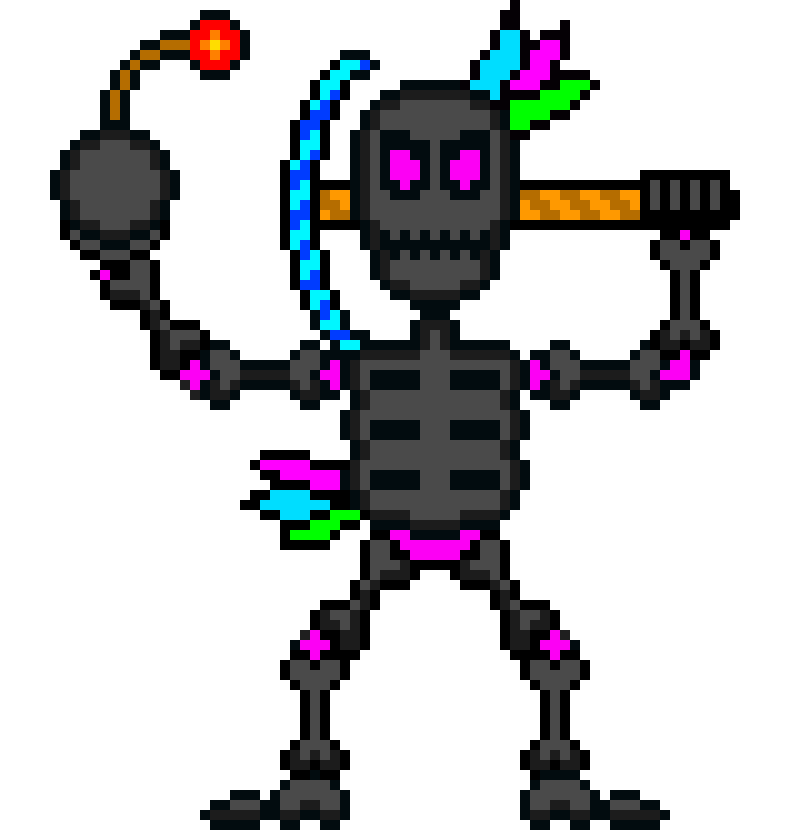 [424e19] Elite Miner Skeleton
