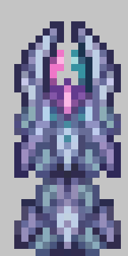 [484aa1] *Emerges from the ground near the meteor, lunging at someone near, before burrowing underground.*