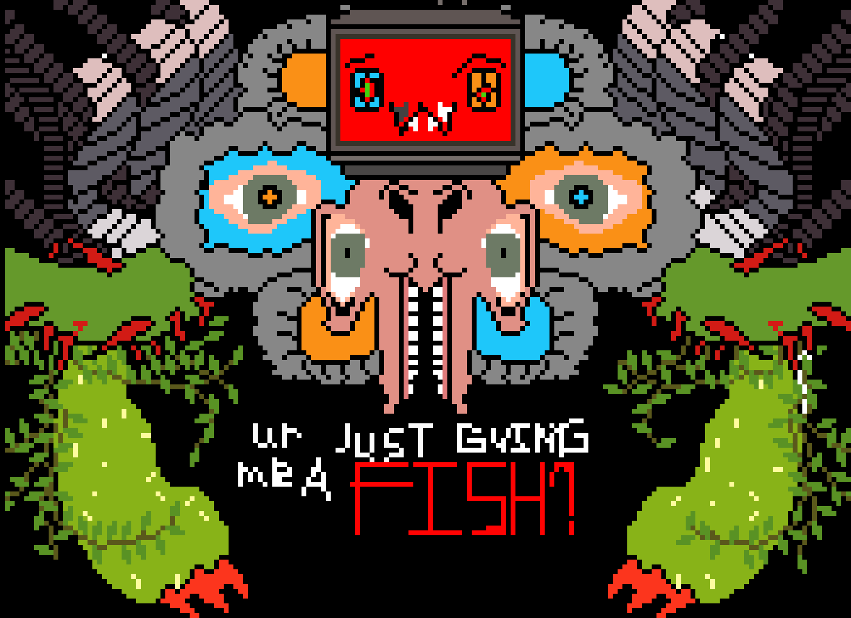 [a228fa] (Hey, Anon who made this. Pass-a-fish route is a genius fucking pun, and you've officially won the Undertale division of PAM -T)