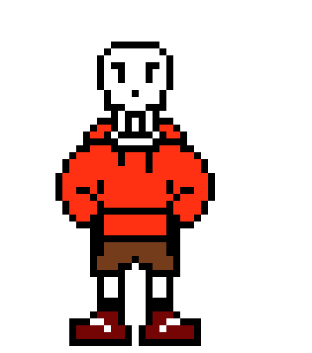 [9664c4] Underswap Papyrus Overworld Sprite