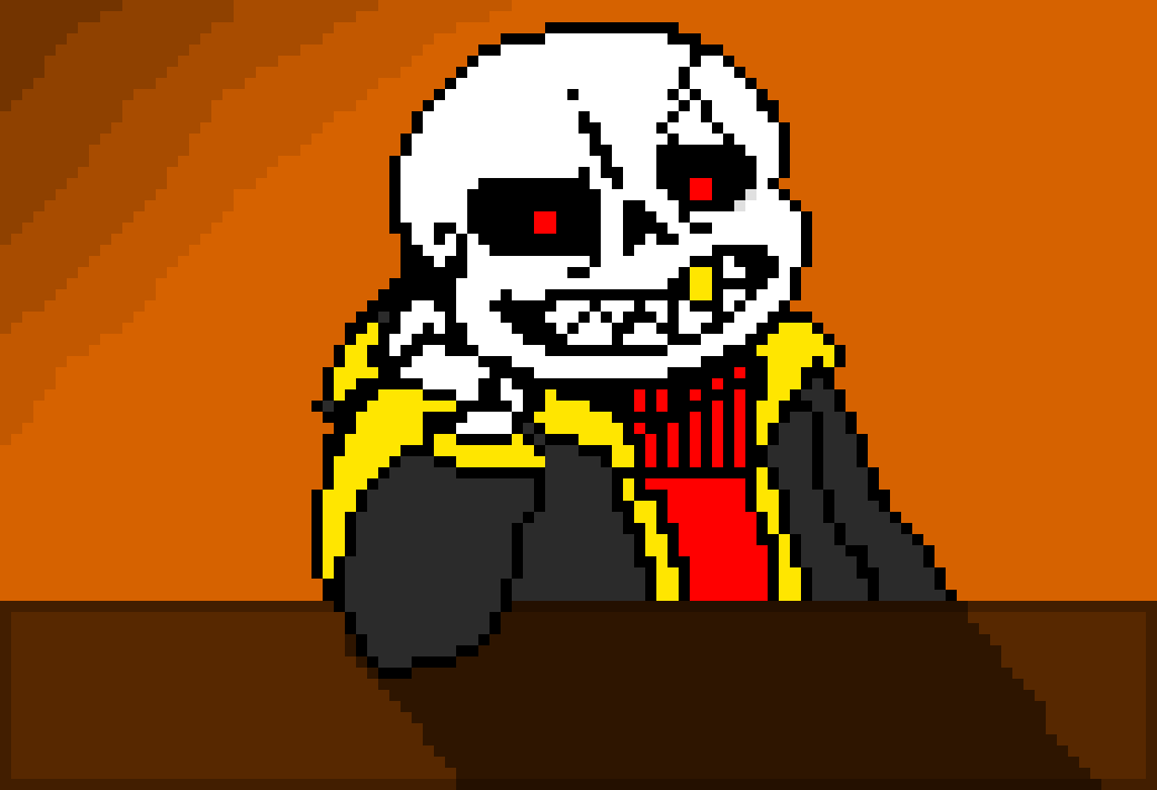 [172c48] underfell sans at grillbys -electro