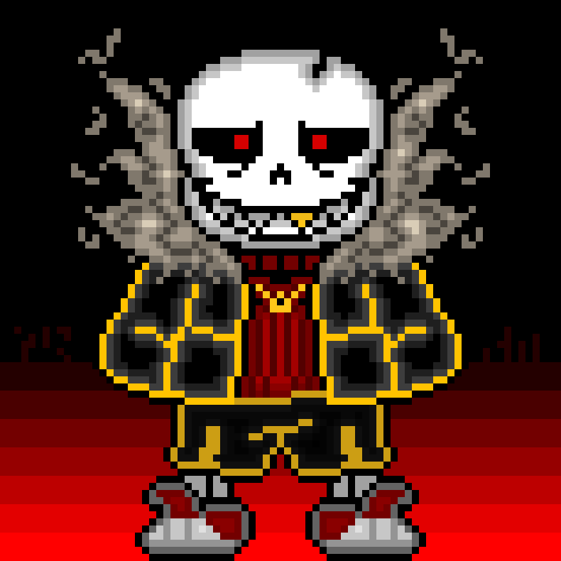 [670d58] Catastrophe Fell Sans Phase 1 (Design 2) W/V2Background