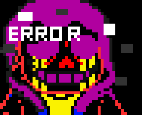 dustale error sans:error whats going on [glitches]