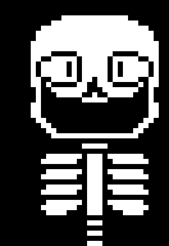 [d959ff] *the sans in gaining more parts of its body*