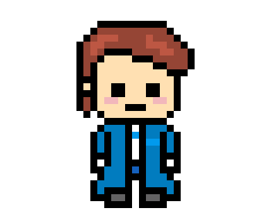 [6c4daa] danganronpa pixel sprite base