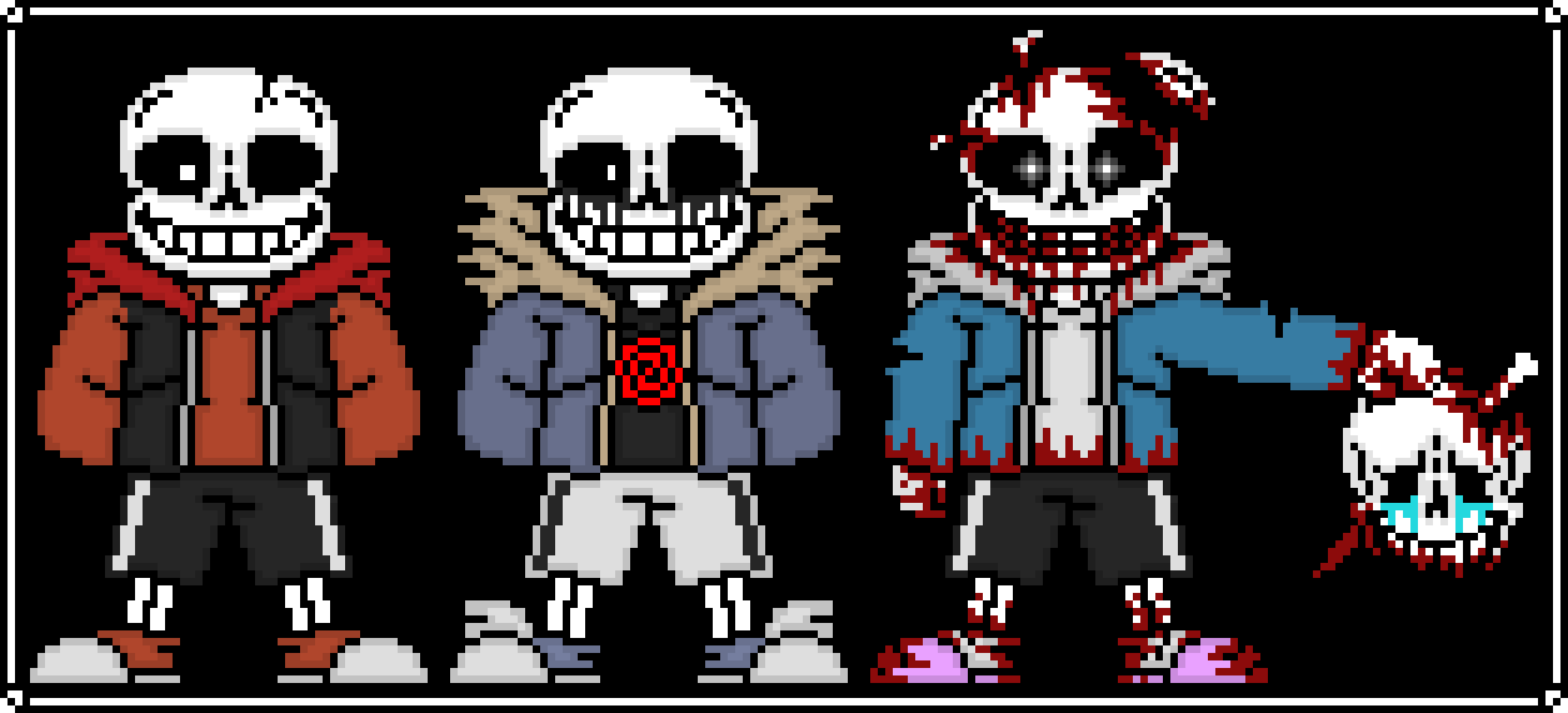 dunno what to call this trio yet, to help with the name, their connection/ common thingy is immorality