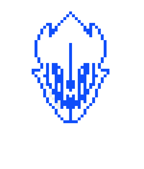 [10ef1a] Gaster Blaster Template (Model: Galactic Blaster)
