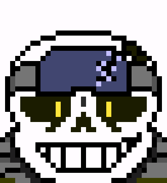 [0b51d0] Anyways, imma just say this. It's ok to be a sans clone, but it's how you pull it off. [Skeld]
