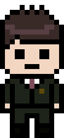 [c02ca9] Jin Kirigiri Pixel Sprite