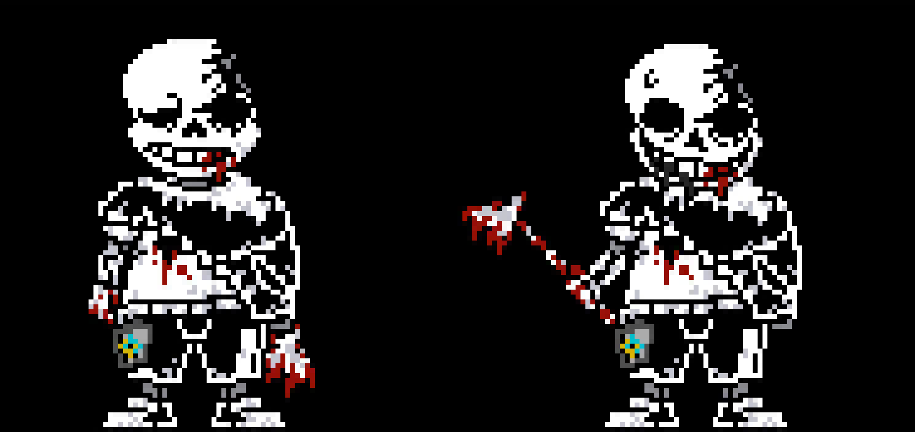 [691fe2] Desperate Hunger. It's a ShiftHorror Take, made by Mlarko. https://www.deviantart.com/mlarko/art/Desperate-Hunger-Sans-897206922          -Ash