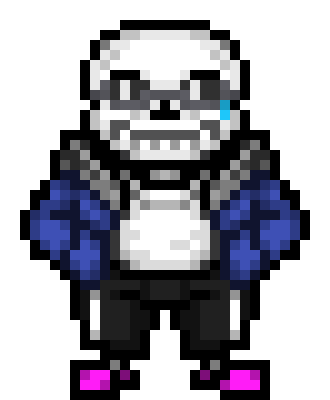 [65a21e] are you aware of that stray black pixel on your left shoulder?