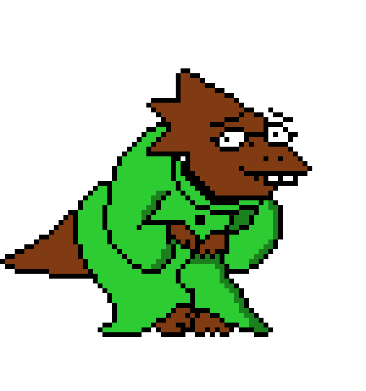 [9664c4] Underwood (my custom AU) Alphys