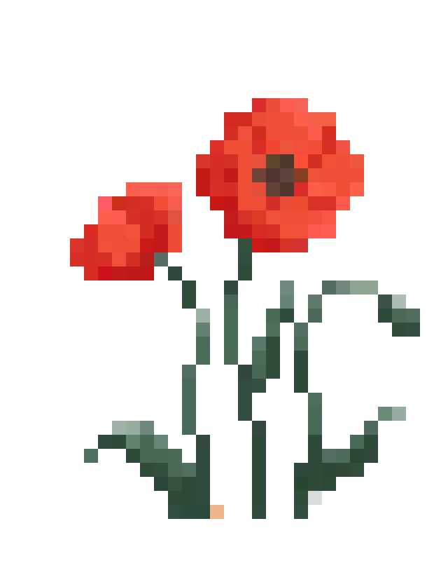 [93bd05] red flower