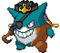 [990543] Dhelmise/Gengar - Captain Concept.