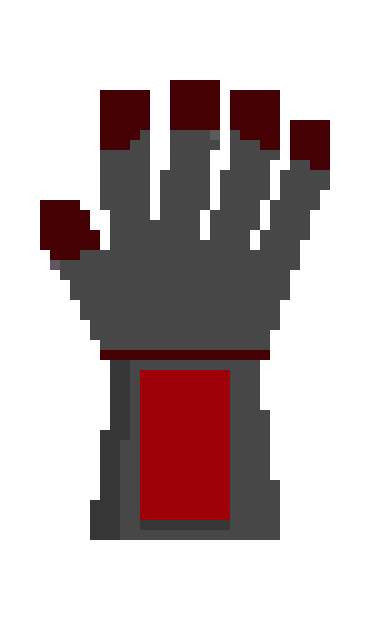 [8113ab] glitch gauntlet dark