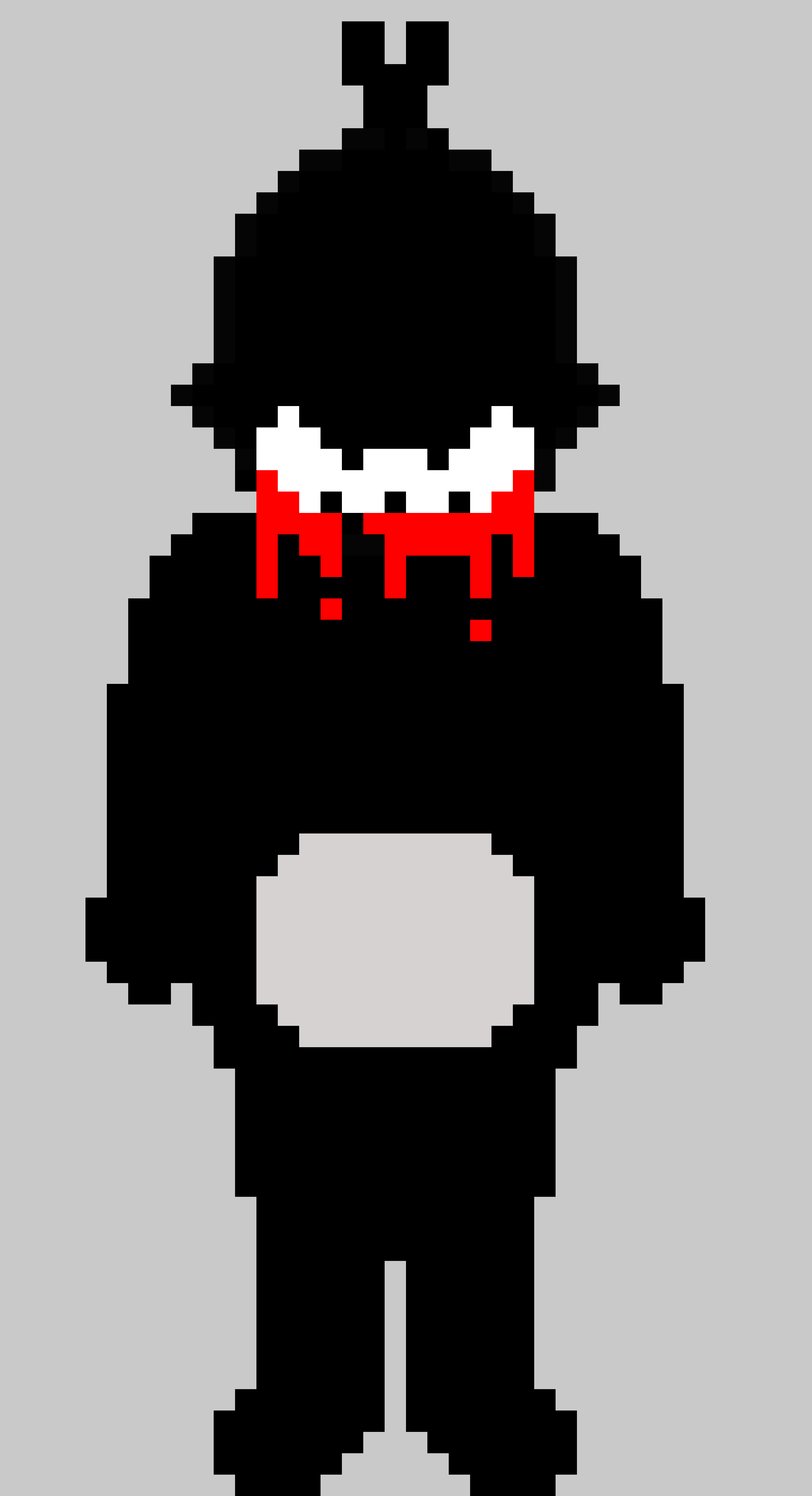 Fracassed expiriment #55 *Shadow tubbie* (By Underpixel)