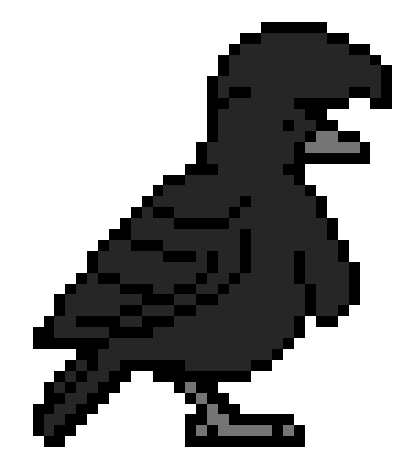 [b4a17d] U is for Umbrellabird