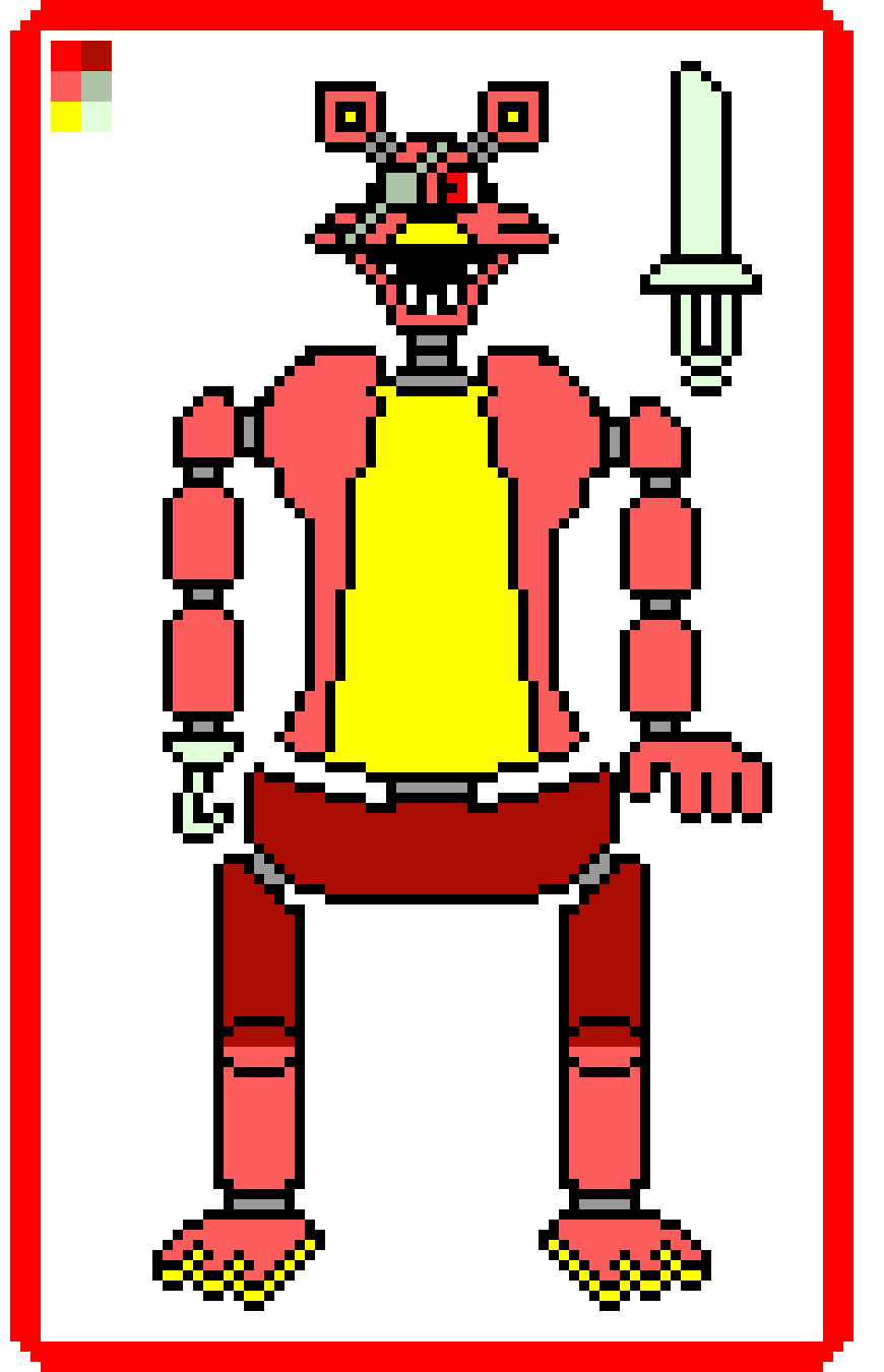 [652689] Cherry Soda Flout Classic Foxy For my Slime/Putty Animatronic Grid