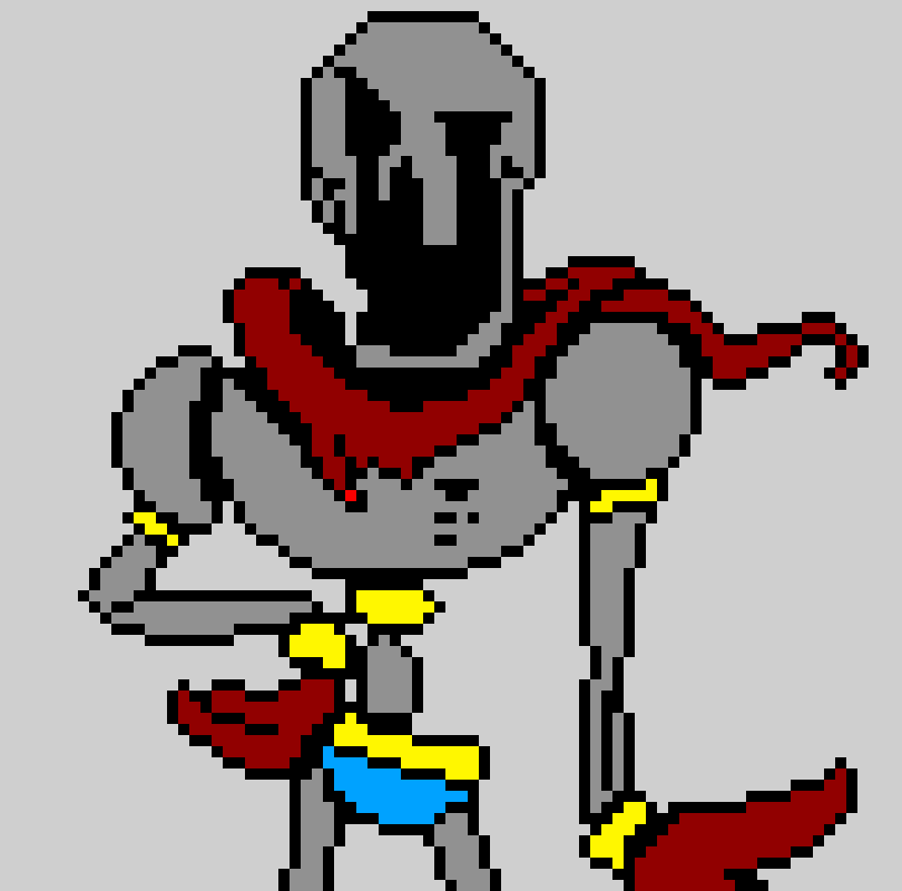 [9664c4] FrightenedTale Papyrus Battle