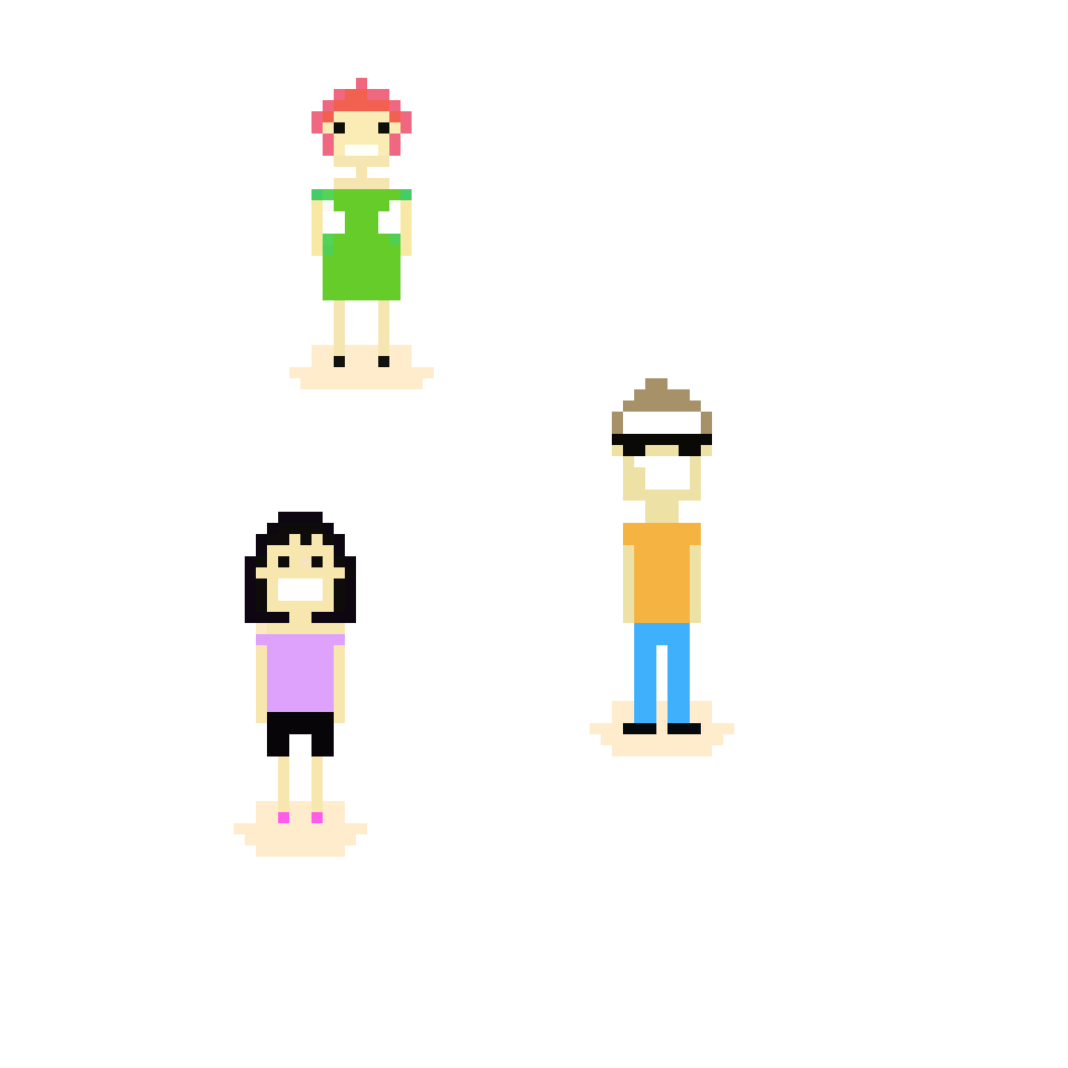[9664c4] celebrity pixel art