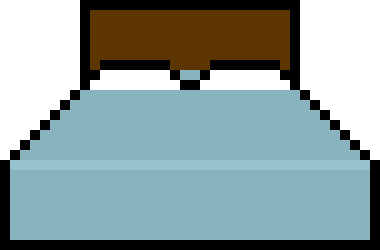 [90ebe3] Bed