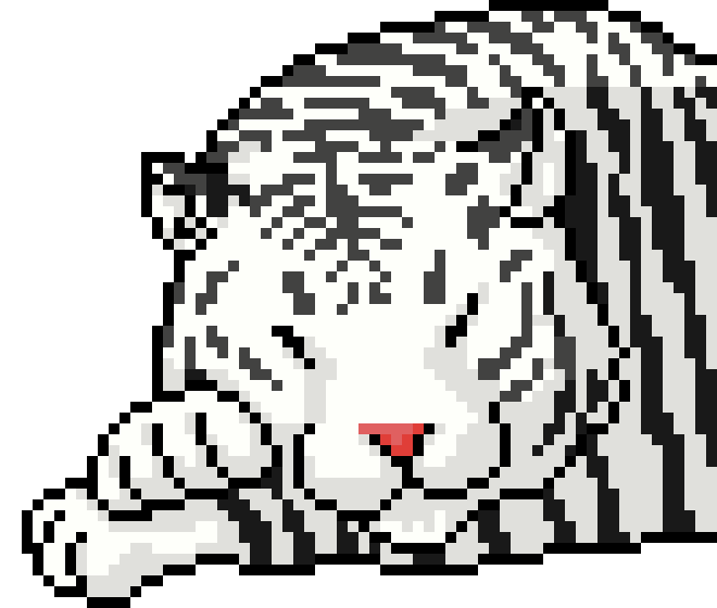 [a97147] White Tiger 50%