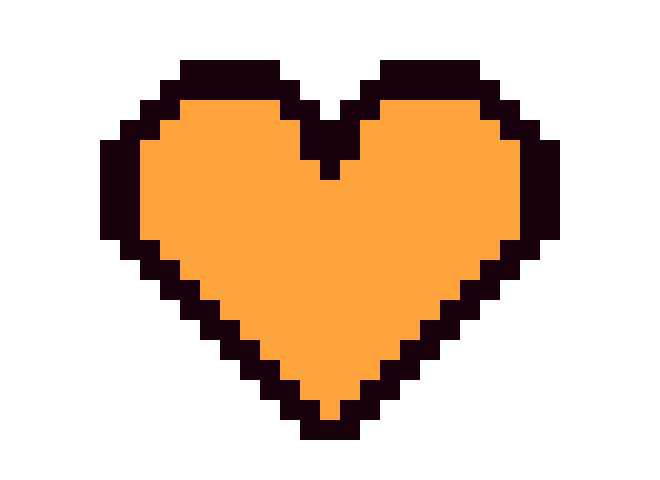 [50665c] heart (orange)