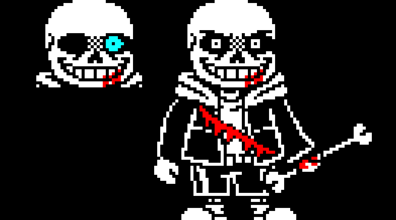Sans (Last Breath) Phase 2 Sprite